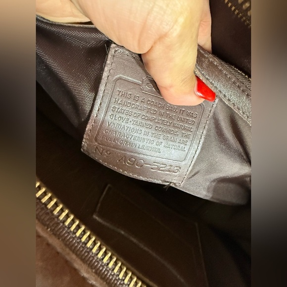 Vintage Coach  Briefcase Style 5213 Large Messenger Bag - Picture 12 of 15